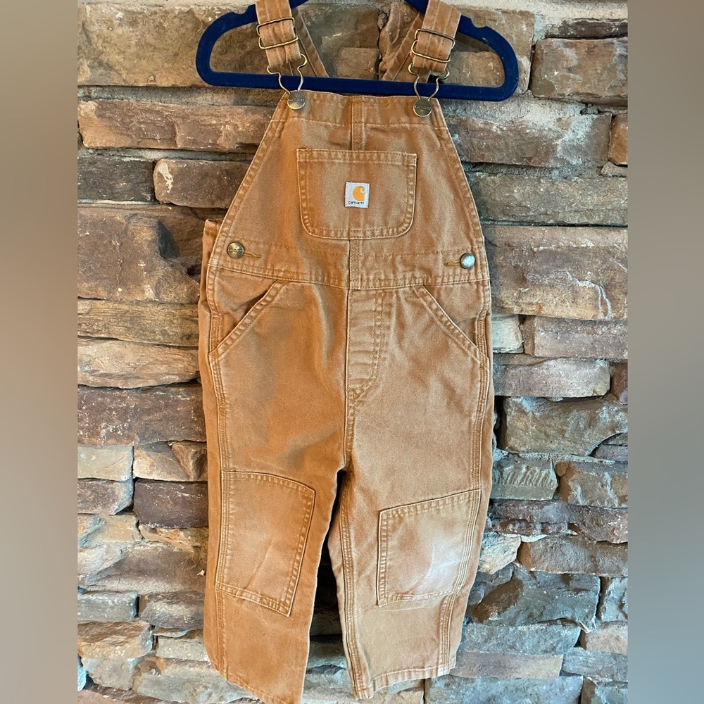 Toddler Size 3T Carhartt Overalls